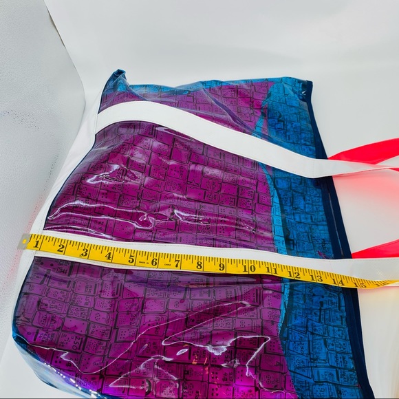 NWOT GOD (Goods of Desire) Vinyl bag + zip pouch - Picture 13 of 14